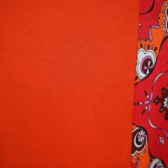 Emilio Pucci Size 6 Abstract Jersey Stretch Mini Dress - Picture 3 of 8
